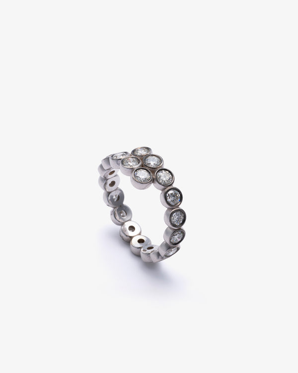 SYLVA & CIE - Swirl Diamond Band - (Wg)