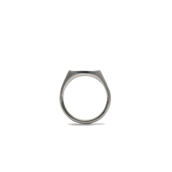 SEB BROWN - Oval Neapolitan Ring Grey - (Stg)