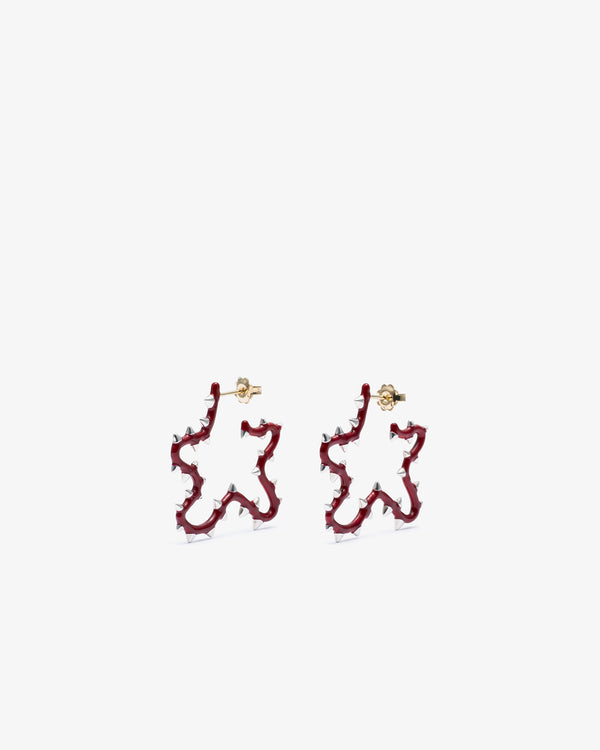 BEA BONGIASCA - Studded Stella Earrings In Sil - (Rmo)