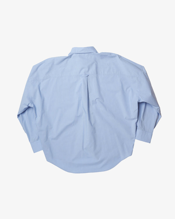 DOUBLET - Trompe L’Oeil Tie Embroidery  - (Blue)
