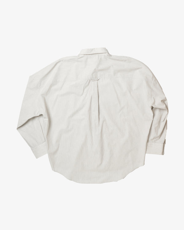 DOUBLET - Trompe L’Oeil Tie Embroidery  - (Grey)