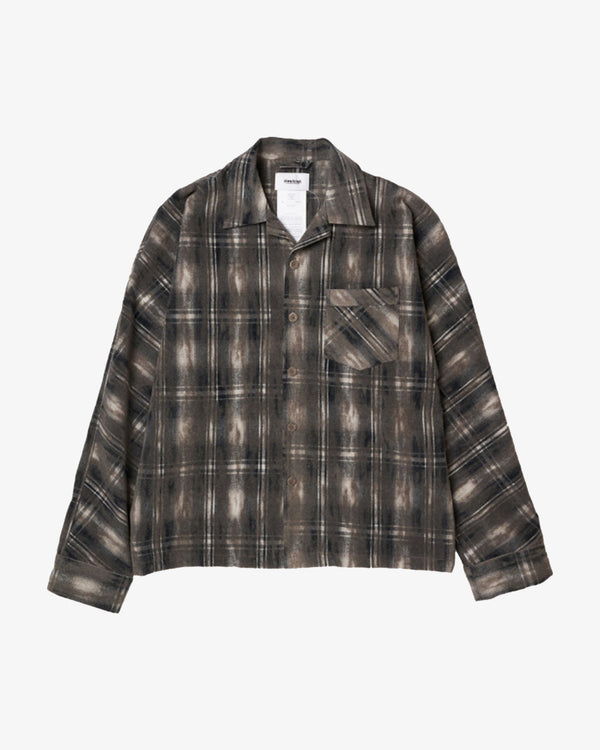 DOUBLET - Dust Flocky Pajama Shirt - (Grey)