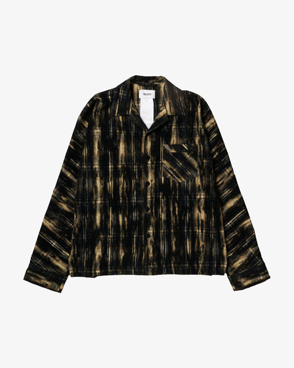 DOUBLET - Dust Flocky Pajama Shirt - (Black)