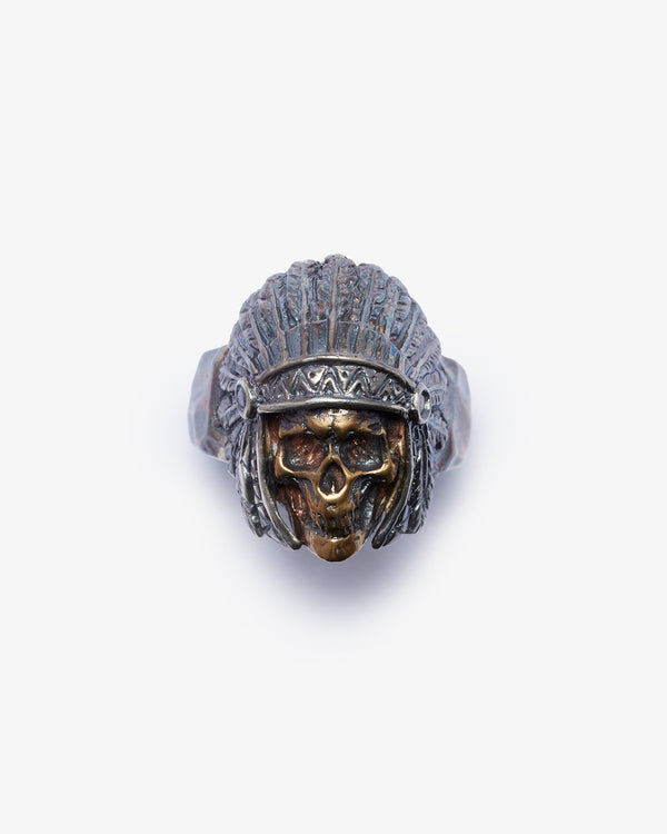 13 LUCKY MONKEY - SMALL CHIEF Ring - (Svr)