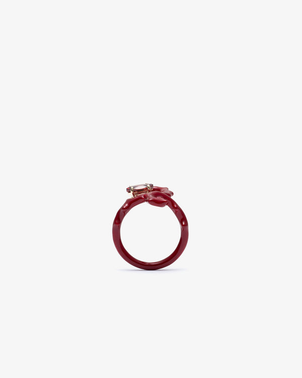 BEA BONGIASCA - Baby Spine Ring In 9K Gold (0. - (Rmo)