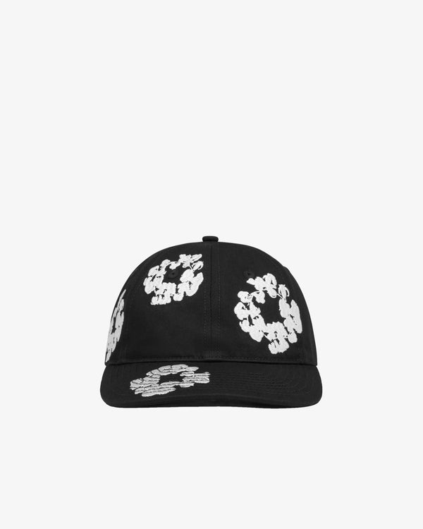 DENIM TEARS - The Cotton Wreath Cap - (Black)