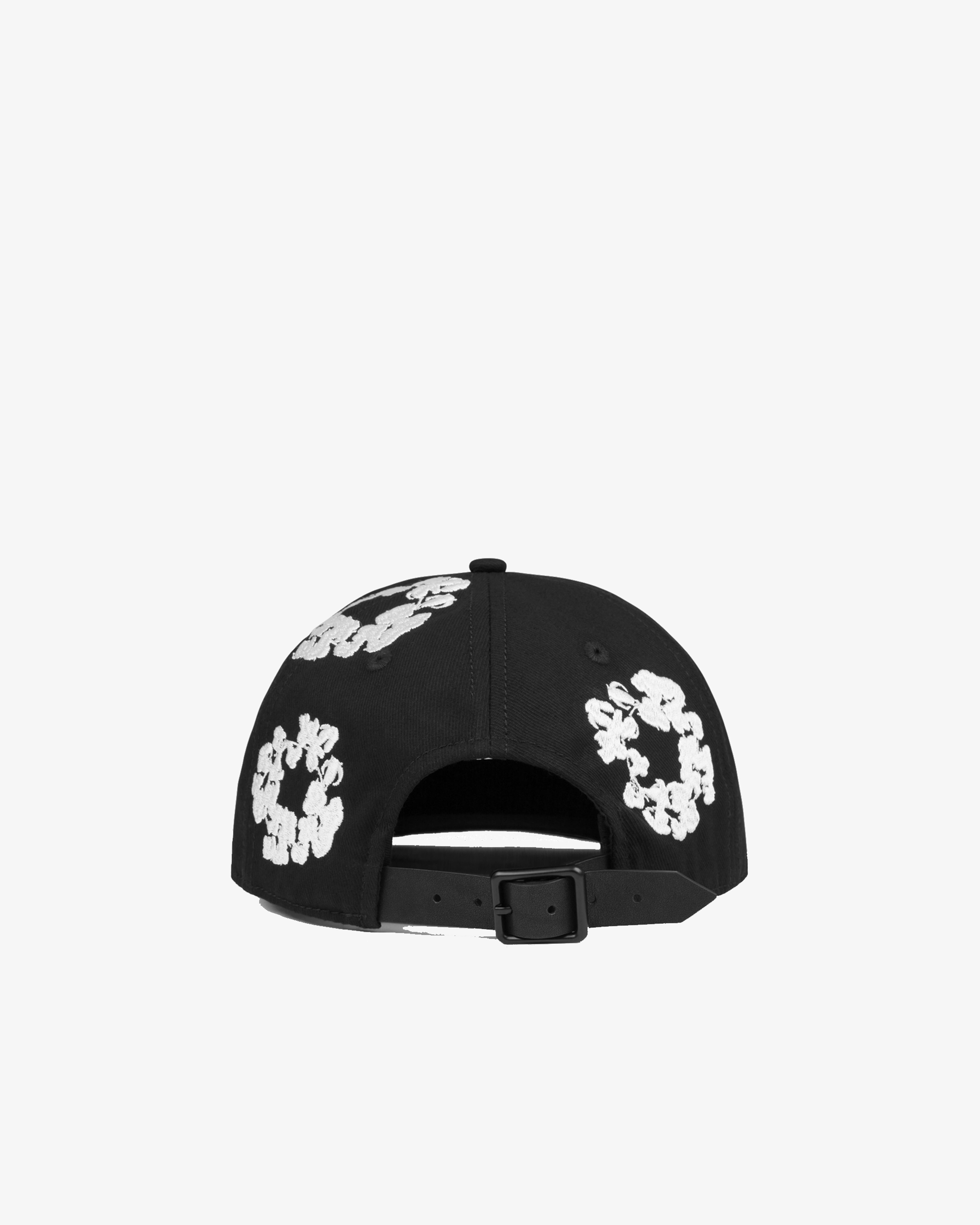 DENIM TEARS: The Cotton Wreath Cap (Black) | DSMG E-SHOP