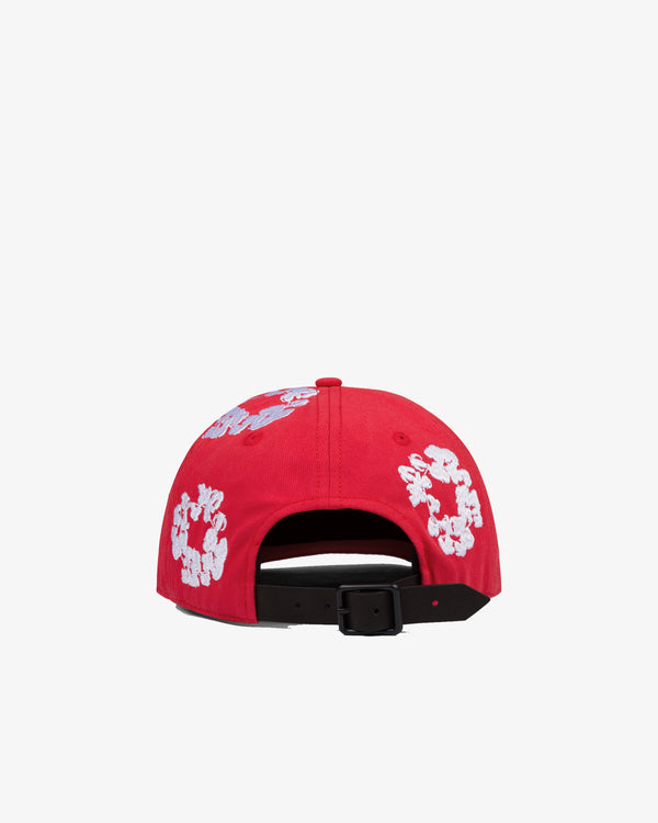 DENIM TEARS - The Cotton Wreath Cap - (Red)