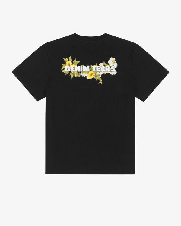 DENIM TEARS - Poseidon Ss Tee - (Black)