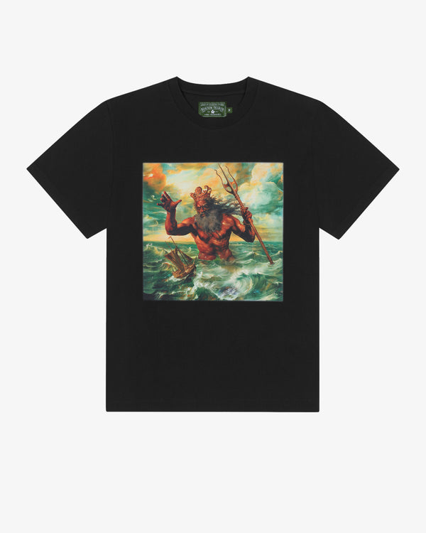 DENIM TEARS - Poseidon Ss Tee - (Black)