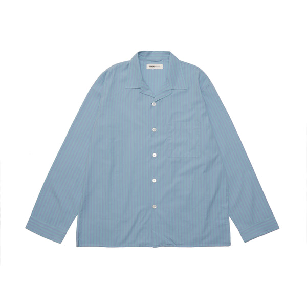 AURALEE - Cotton Poplin - Pyjamas Shirt - (Mist S)