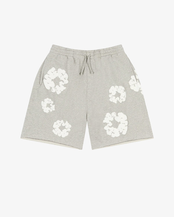 DENIM TEARS - Cotton Wreath Shorts - (Grey)