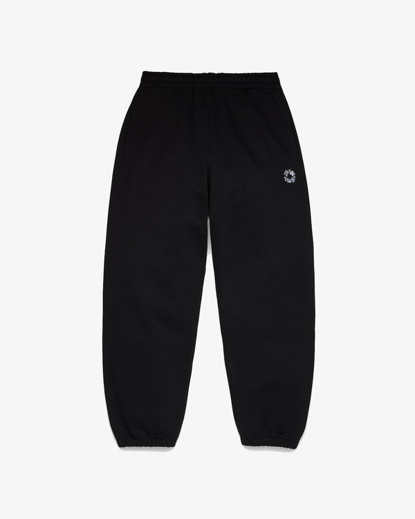 DENIM TEARS - Single Wreath Sports Gel Sweatpant - (Black)
