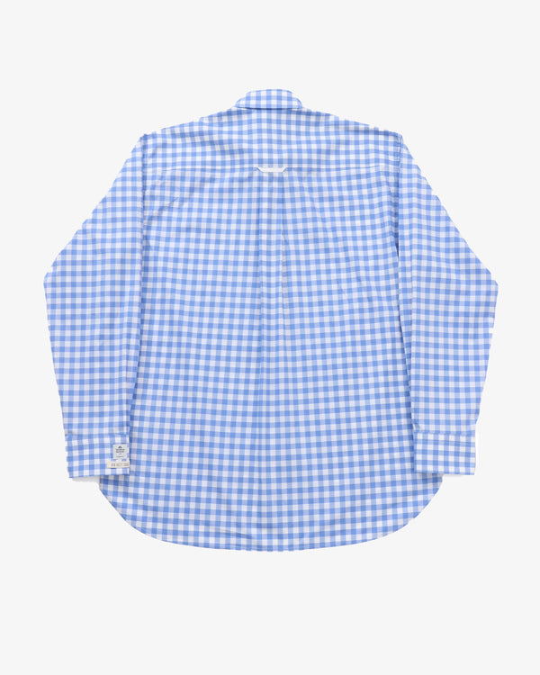 TSTS - Thomas Mason Gingham Shirt - (Saxe Blue)