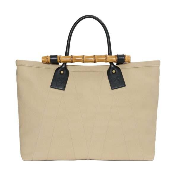 LUGGAGE LABEL - Filament Tote Bag  - (Sand)