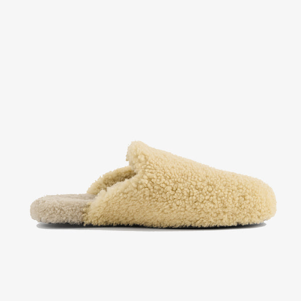 AURALEE × TEKLA - Shearling Home Slippers - (Lichen)