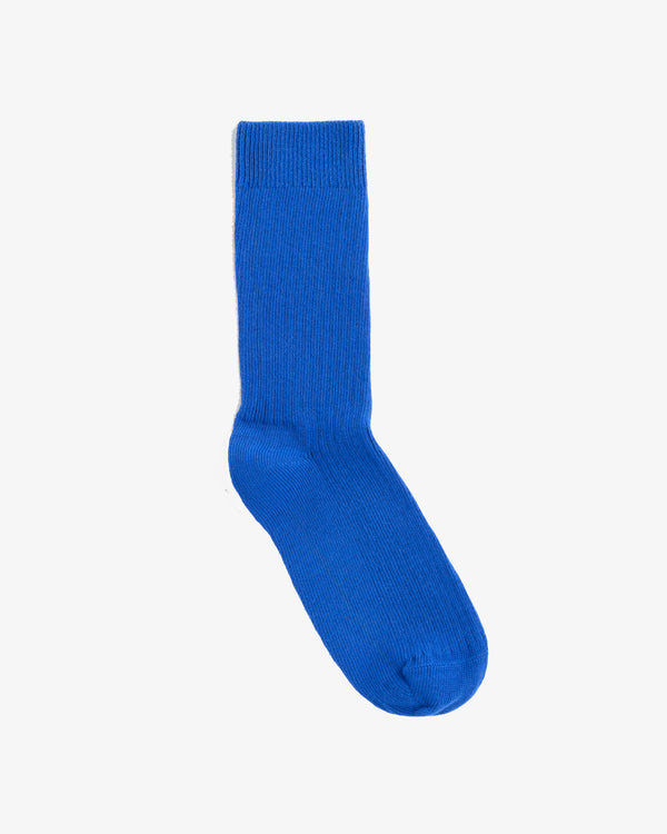 AURALEE × TEKLA - Cotton Socks - (Deep Blue)
