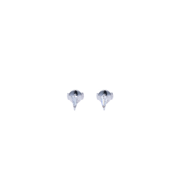 UNSAID - Phoenix Diamond Stud Earrings - (Wg)