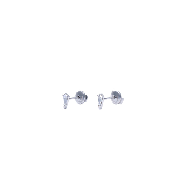 UNSAID - Phoenix Diamond Stud Earrings - (Wg)