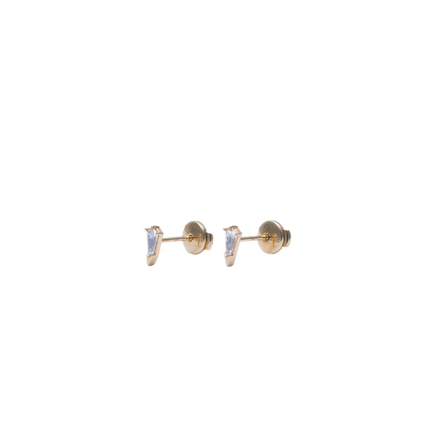 UNSAID - Phoenix Diamond Stud Earrings - (Yg)