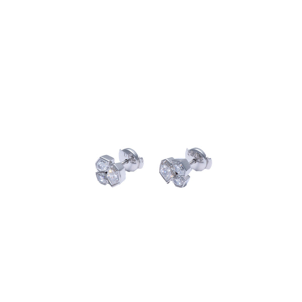UNSAID - Supernova Diamond Stud Earring - (Wg)
