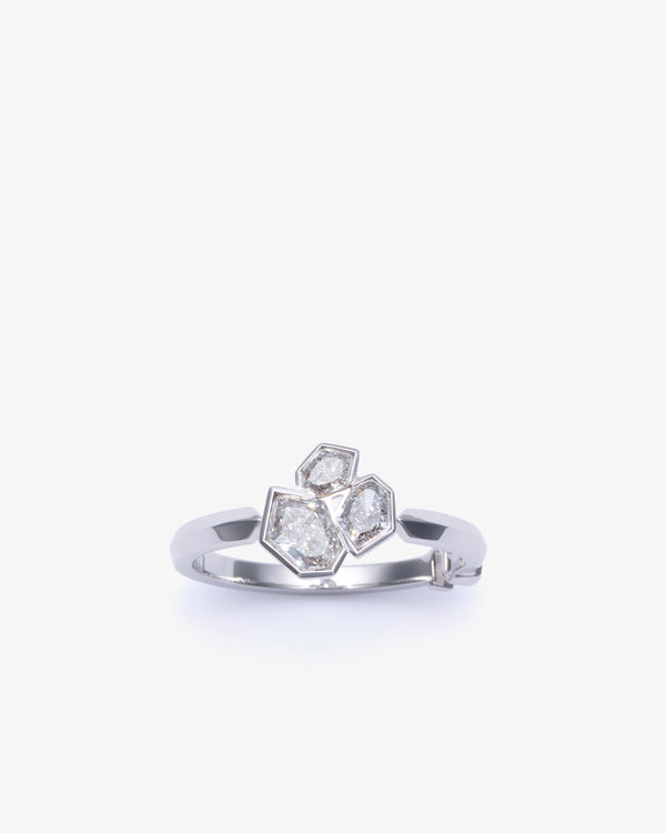 UNSAID - Supernova Diamond Cluster Soli Ring - (Wg)