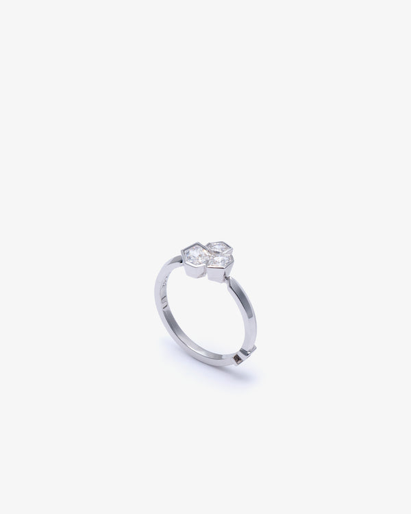 UNSAID - Supernova Diamond Cluster Soli Ring - (Wg)