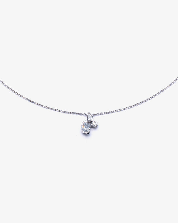 UNSAID - Meta Diamond Cluster Pendant N - (Wg)
