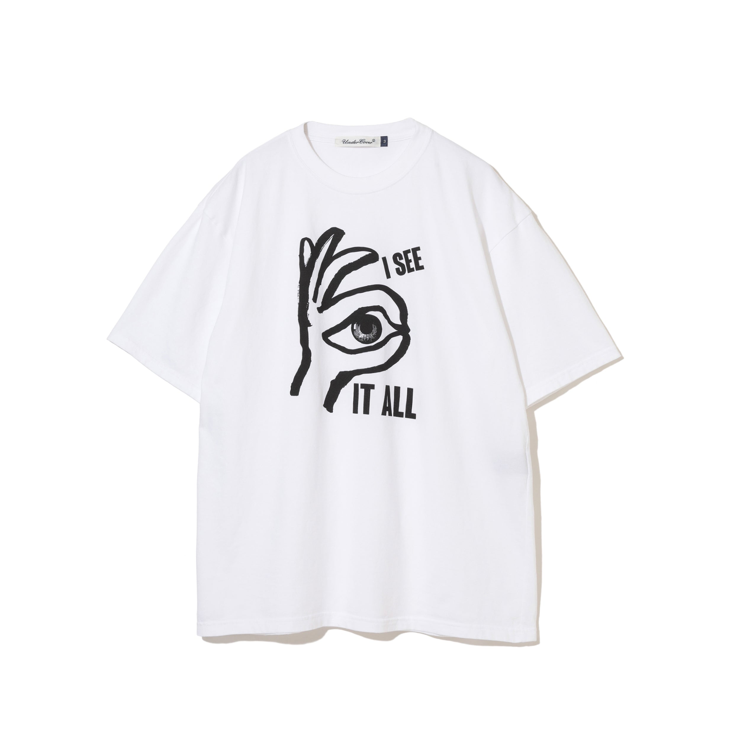 UNDERCOVER - Tee I See It All - (White)