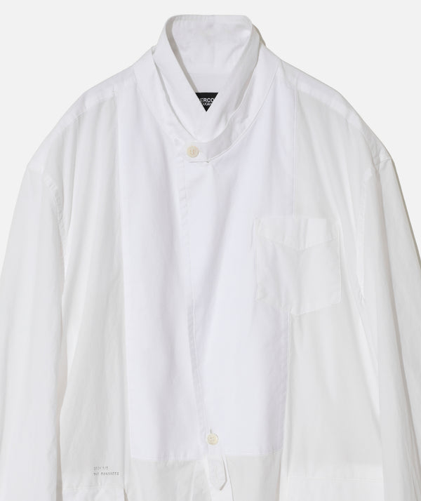 UNDERCOVER -  Typewriter Shirt Custom Long Jacket - (White)