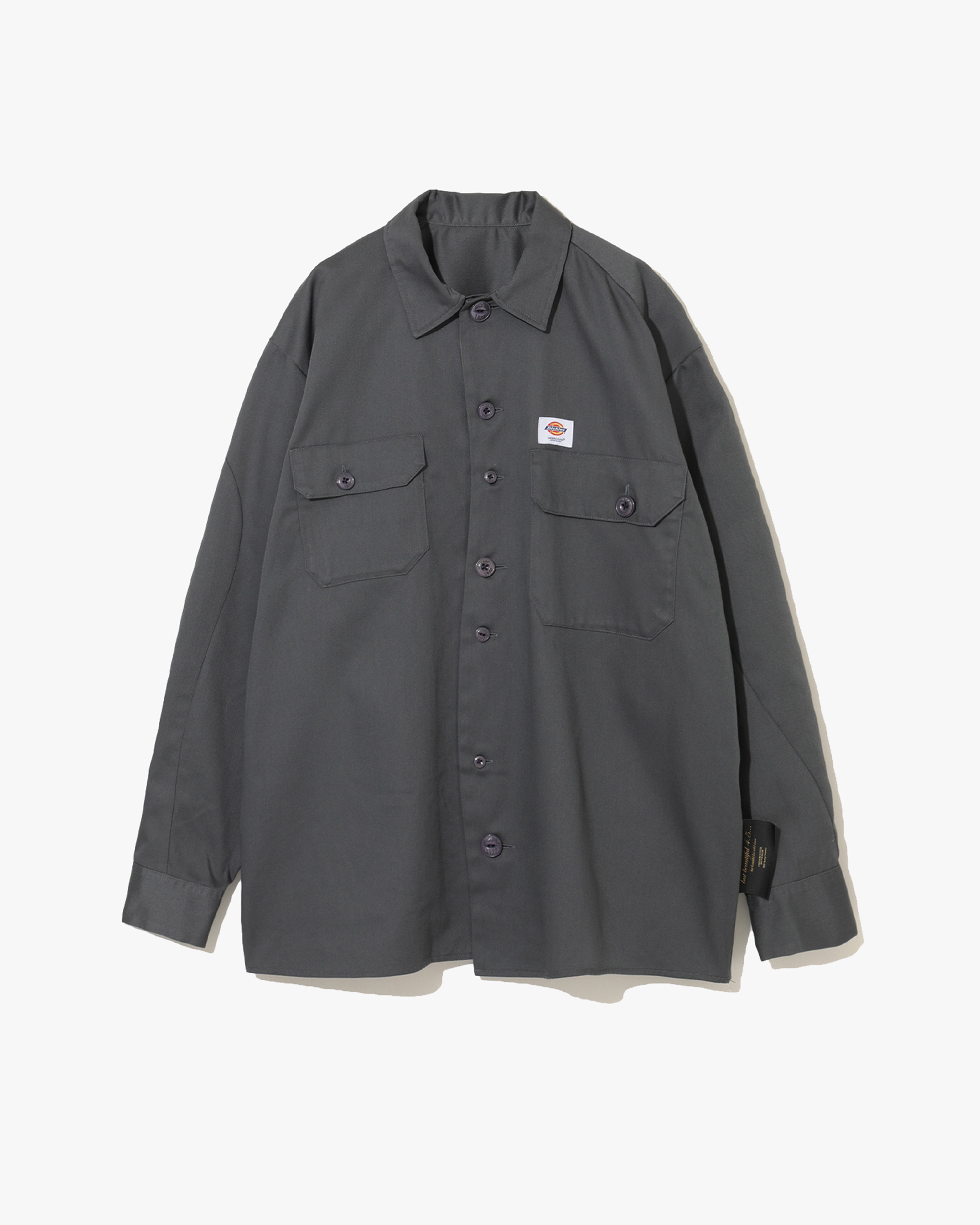 Dickies×UNDERCOVER Undercover X Dickies Shirt - A unique curved button design