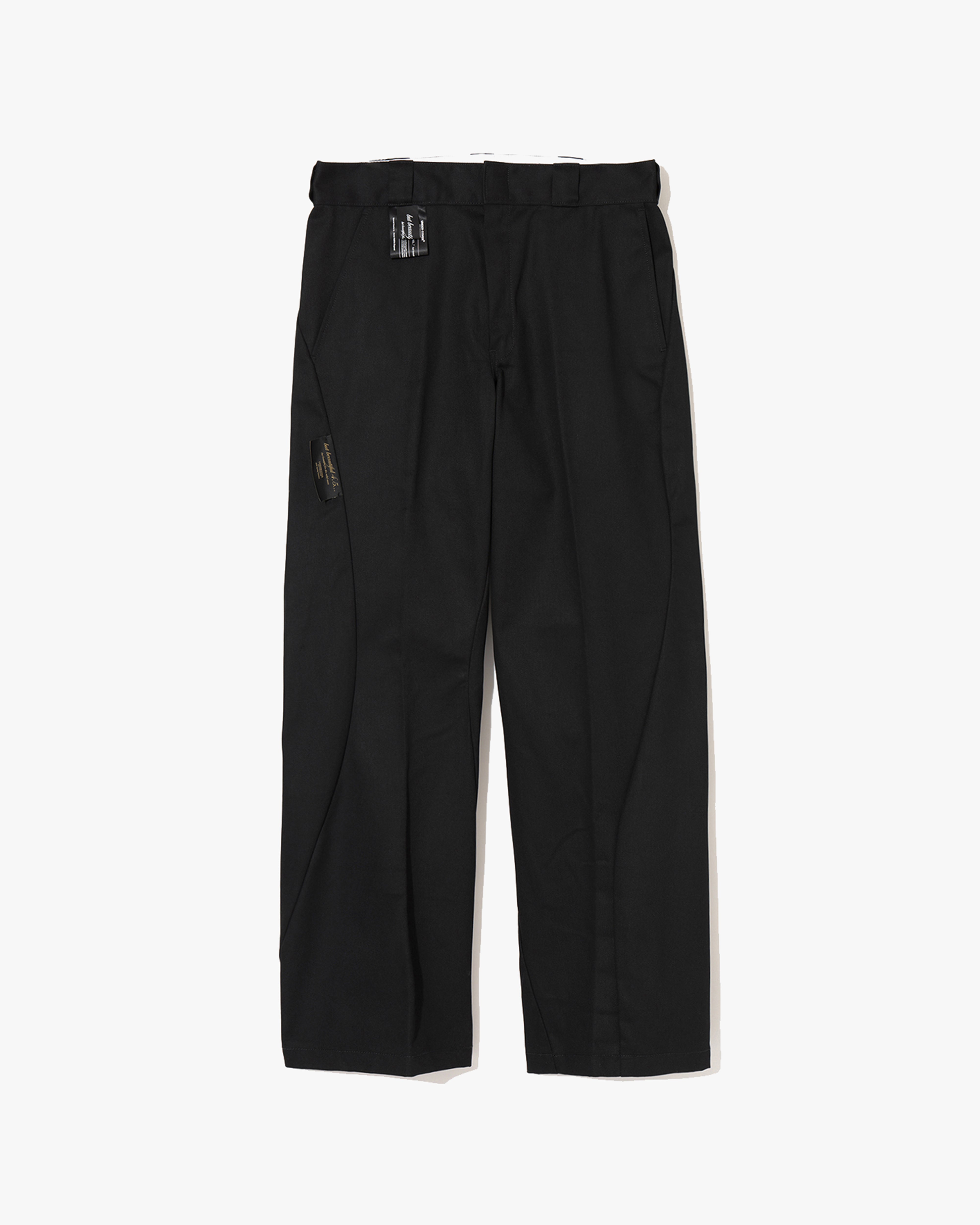 UNDER COVER ブラック ワークパンツ M UNDERCOVER M: Dickies x Undercover Twill Work Pants (Black) | DSMG