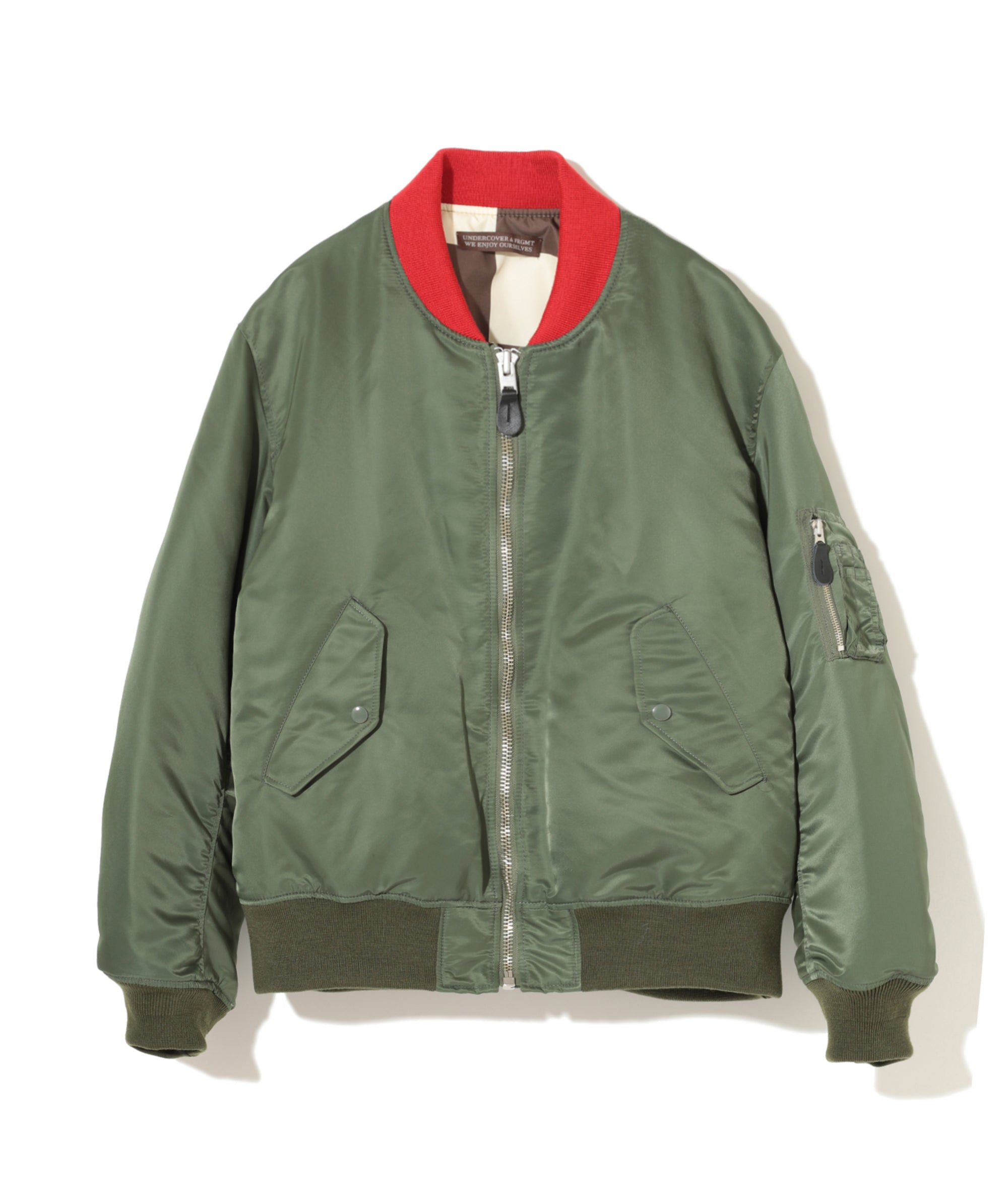 UNDERCOVER X FRAGMENT: Reversible Ma-1 (Frgm) (Manuel (Khaki  