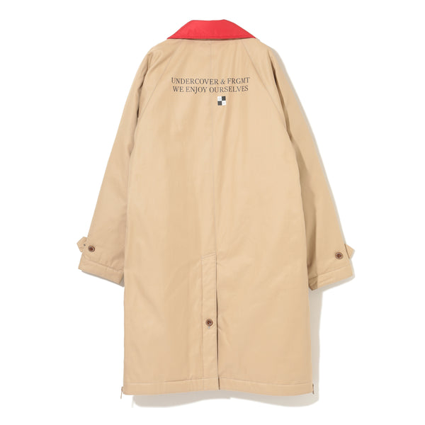 UNDERCOVER X FRAGMENT - Stain Collar Ct  (Frgmt) (Manu - (Beige)