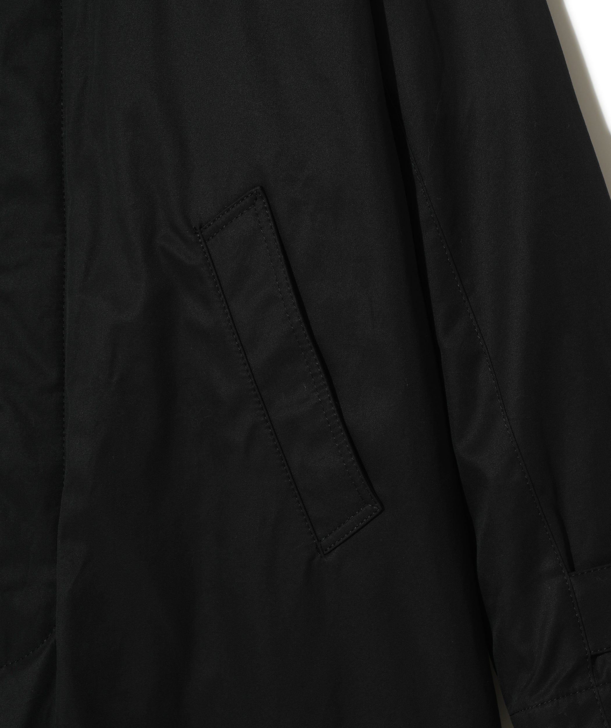 UNDERCOVER X FRAGMENT - Checker Stain Collar Ct (Frgmt - (Black