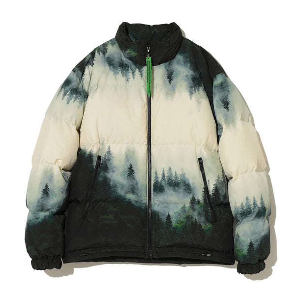 UNDERCOVER - Woods All Over Pattern Down Blouson - (IVORY BASE)