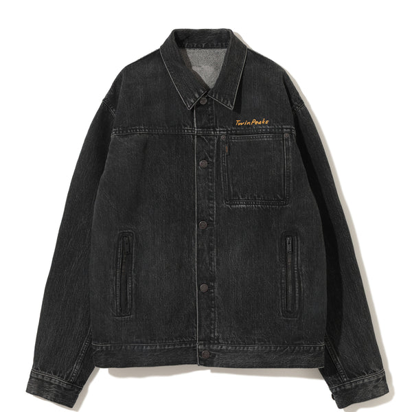 UNDERCOVER - Denim Jq-Processed Jacket Cooper - (BLACK)