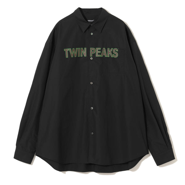 UNDERCOVER - Typewriter Shirt Twin Peaks - (BLACK)