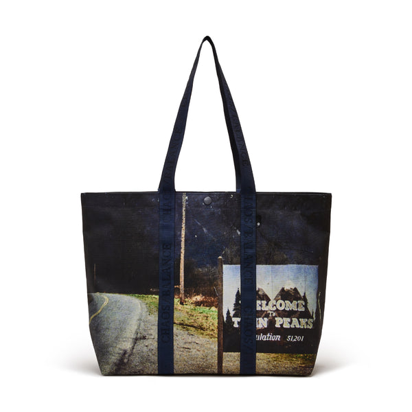 UNDERCOVER - Welcomtp All-Over Pattern Peox Tote M - (NAVY BASE)