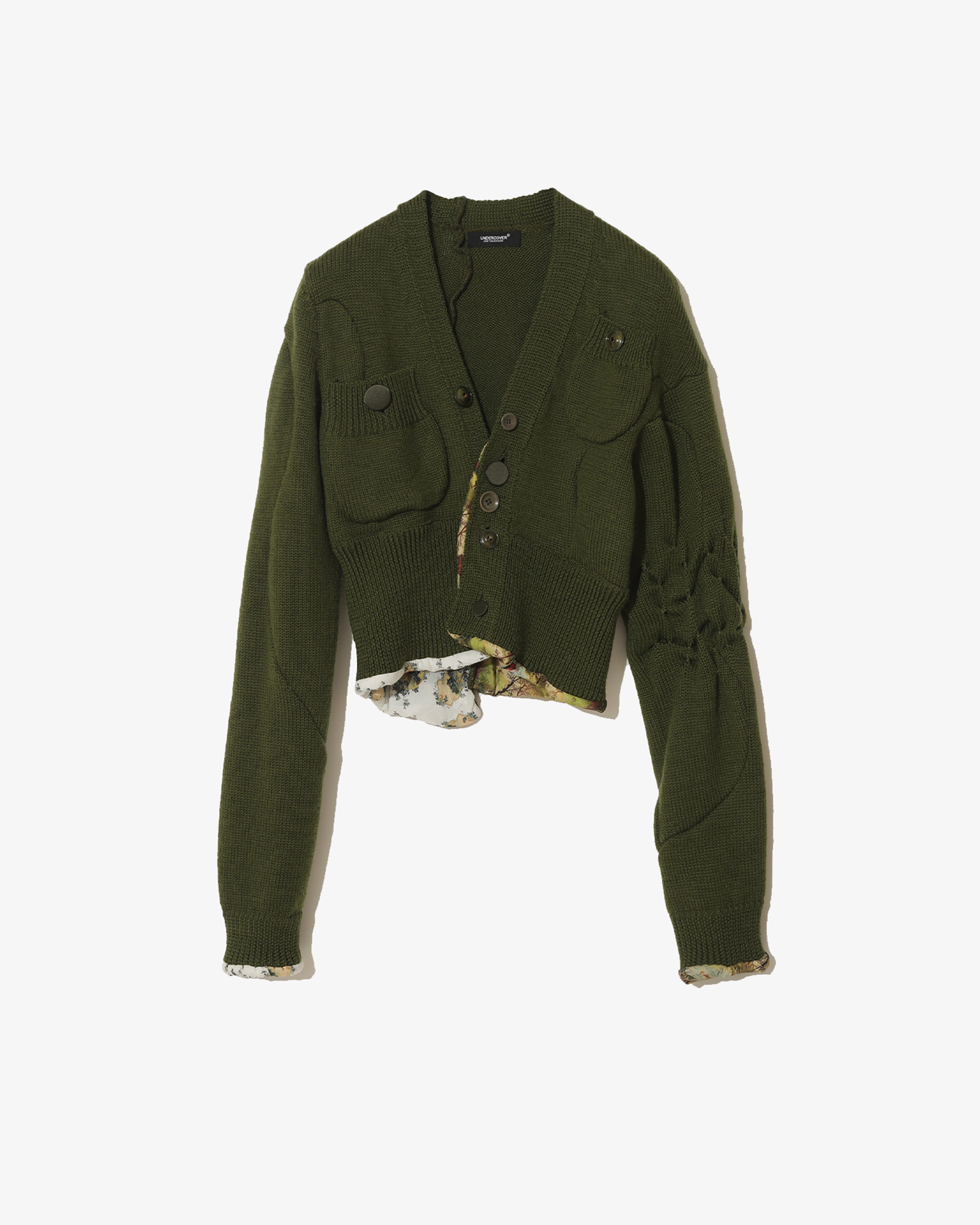 UNDERCOVER W: Short Cardigan (Khaki) | DSMG E-SHOP