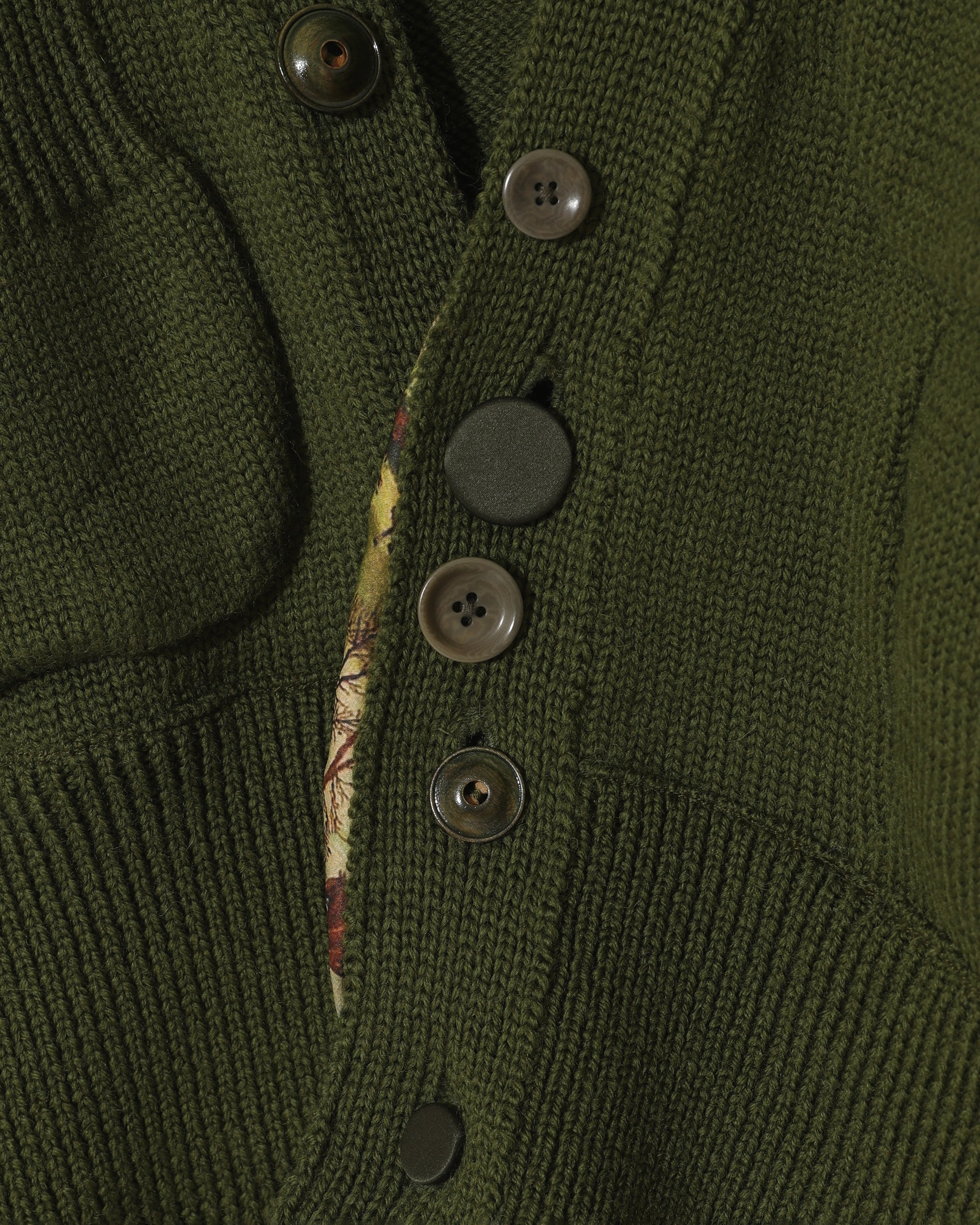UNDERCOVER W: Short Cardigan (Khaki) | DSMG E-SHOP