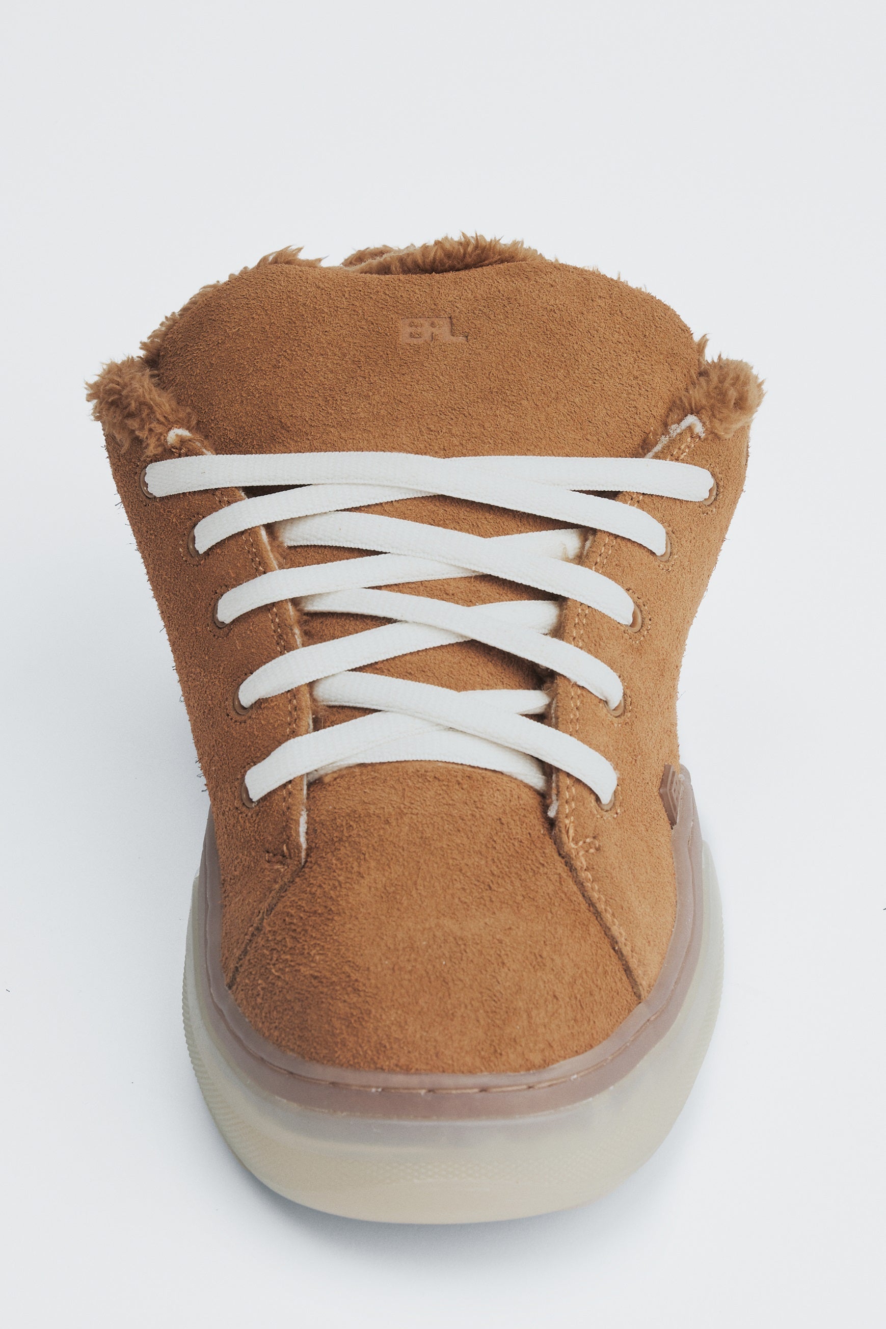 ERL: Suede Skate Sneaker Leather (Brown ) | DSMG E-SHOP