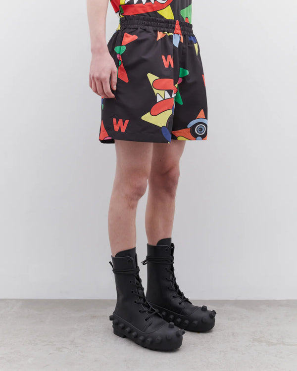 DSM X WALTER VAN BEIRENDONCK - Basic Shorts  - (Black)