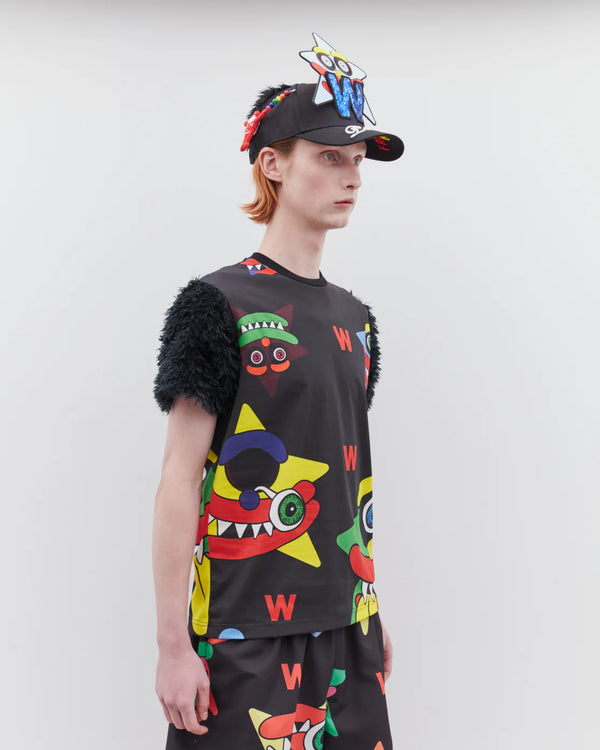 DSM X WALTER VAN BEIRENDONCK - Wild Tee  - (Black)