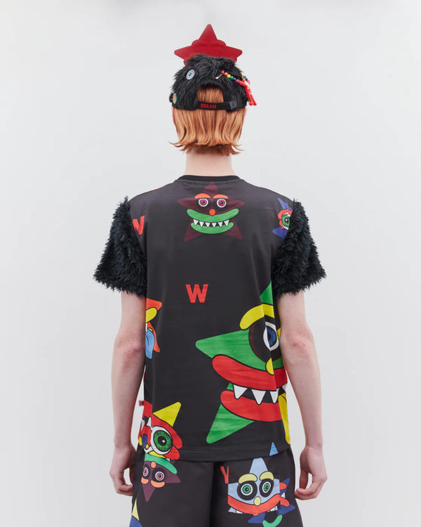 DSM X WALTER VAN BEIRENDONCK - Wild Tee  - (Black)