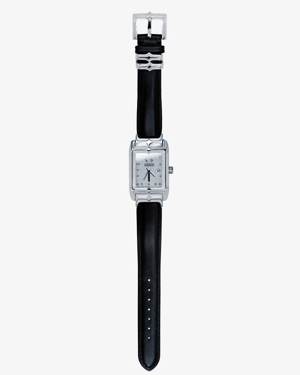 ALABASTER INDUSTRIES WATCHES - Silver Vault Watch - (Black)