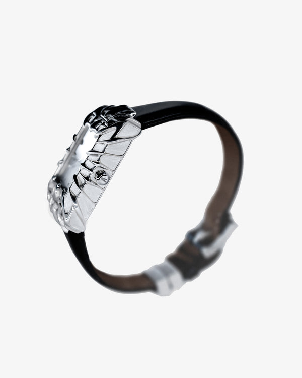 ALABASTER INDUSTRIES WATCHES - Silver Thistle Watch - (Black)
