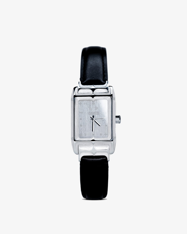 ALABASTER INDUSTRIES WATCHES - Silver Vault Watch - (Black)