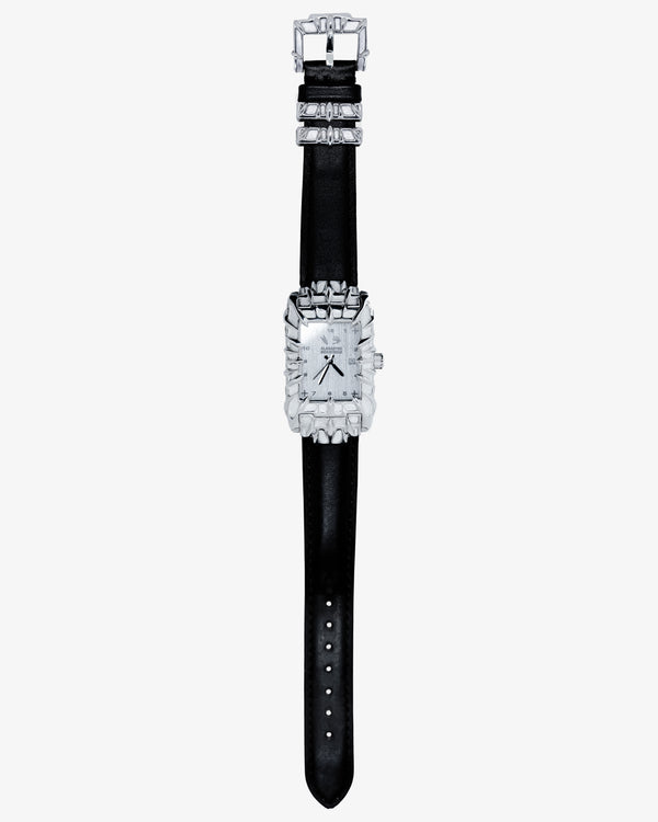 ALABASTER INDUSTRIES WATCHES - Silver Thistle Watch - (Black)