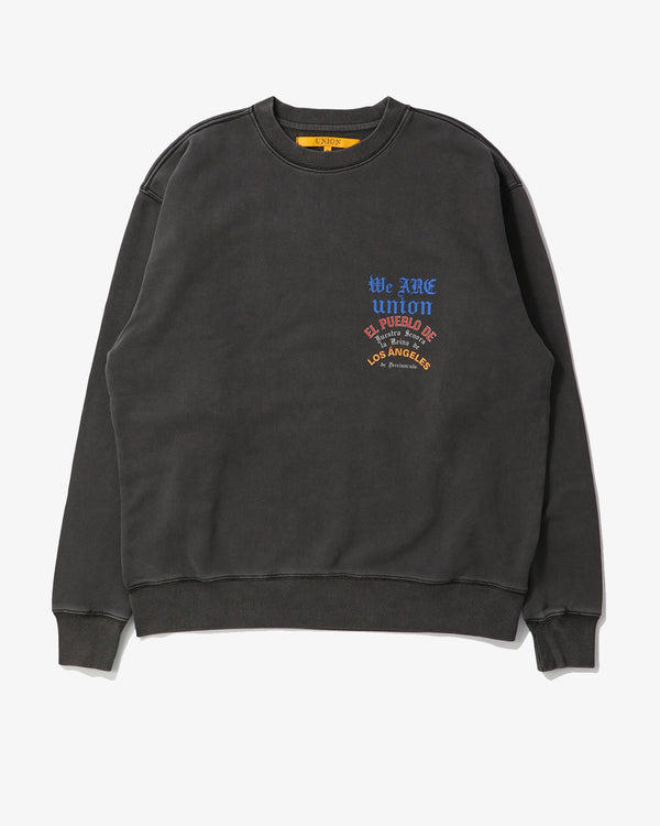 UNION - We Are Crewneck - (Vintage Black)